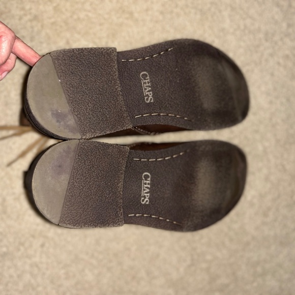 Chaps leather chukka boots 9.5 - Picture 8 of 12